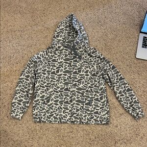 BURLEBO Gray Camo Hoodie